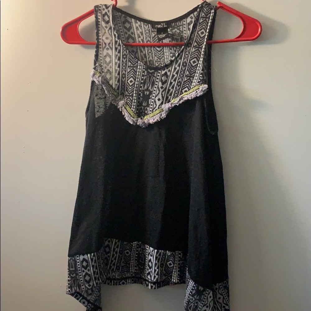 Rue 21 Pattern Tank